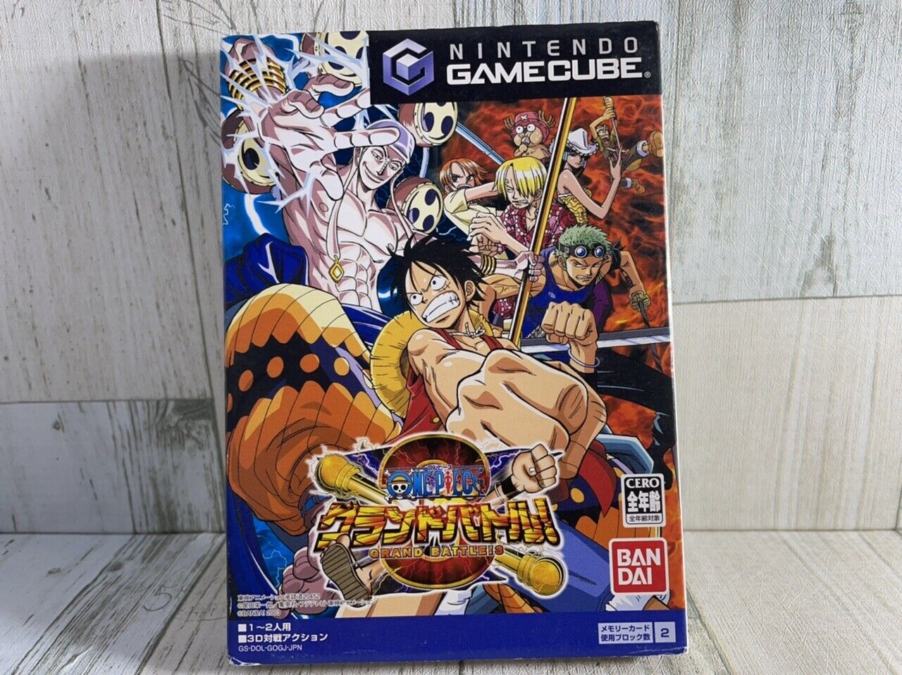 One Piece Grand Battle! 3 - Gamecube - USED (INCOMPLETE) (IMPORT