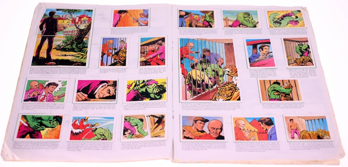 その他 1979 Incredible HULK picture card album 1979 Incredible HULK picture card album
