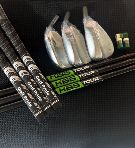 NEW 2025 CUSTOM Cleveland Golf RTZ Tour Satin Wedge Set 50 54 58 KBS Tour Custom - Picture 2 of 5