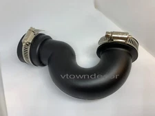 P-Trap for Pedicure Massage Spa Chair Rubber 1-1/2" and 1-1/4" Flexible VTD