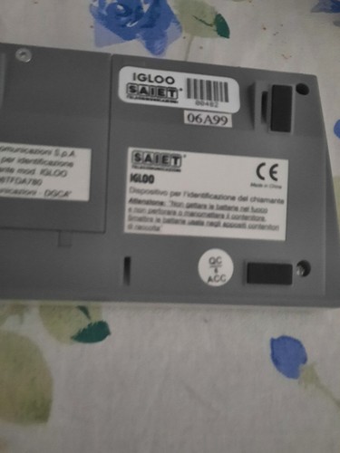 saiet igloo dispositivo per l'identificazione delle chiamata - Zdjęcie 5 z 5
