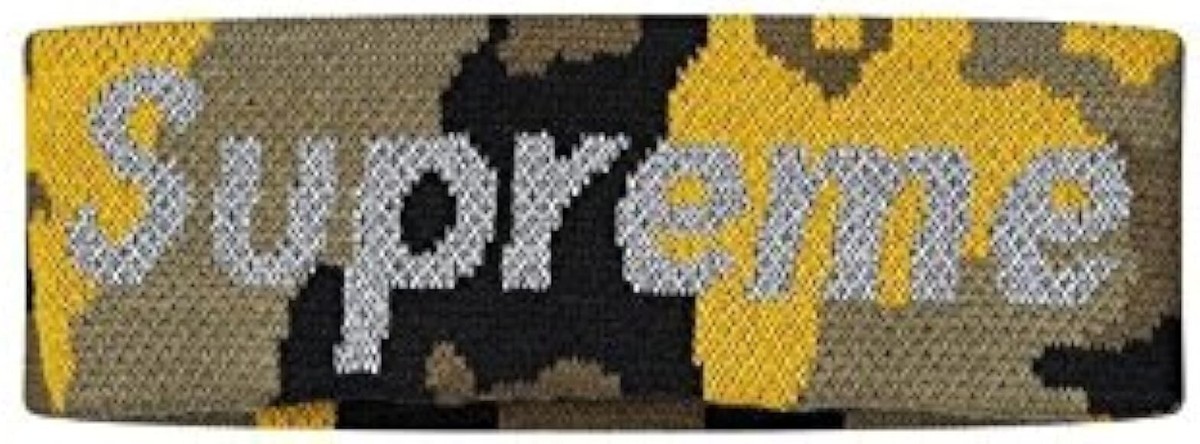 Yellow supreme headband 2024