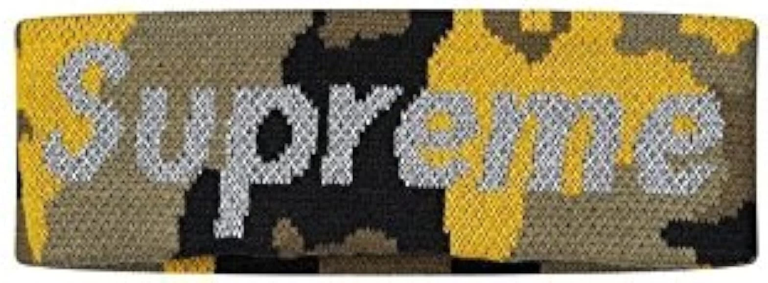 Bandeau réfléchissant suprême New Era   Camouflage jaune   FW17