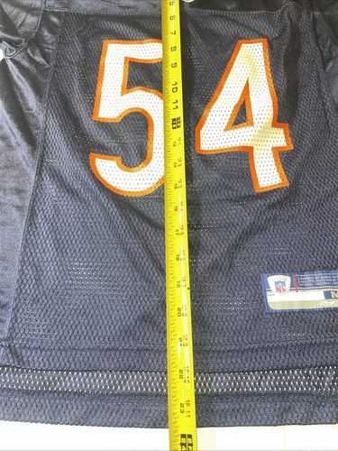 Reebok NFL Chicago Bears Boys Size Medium Jersey Shirt Top Polyester Vneck 54 Ur - Picture 10 of 11