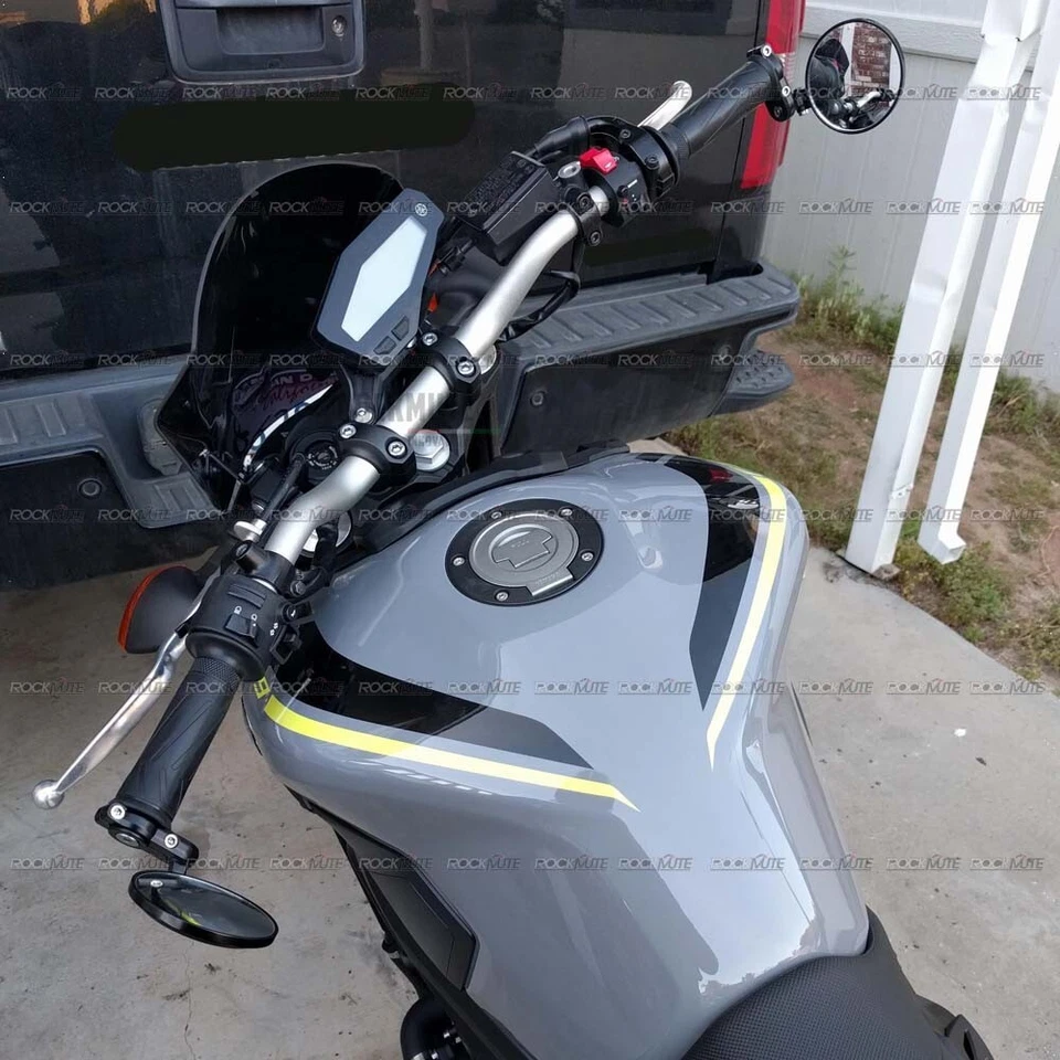 Штанга конца мотоцикла зеркало для SUZUKI BURGMAN 200 BURGMAN 400 600 пара черный - Изображение 2 из 4