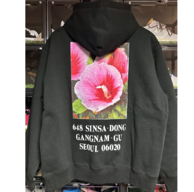 Supreme Seoul Box Logo Hooded Sweatshirt Black - 23FW 100 Supreme Seoul Box Logo Hooded Sweatshirt Black - 23FW 100