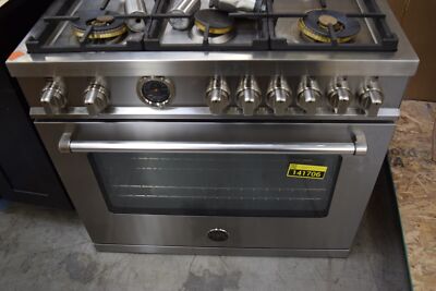 Bertazzoni MAST366DFSXT 36'' Stainless Dual-Fuel Range #141706 MPA BFSALE
