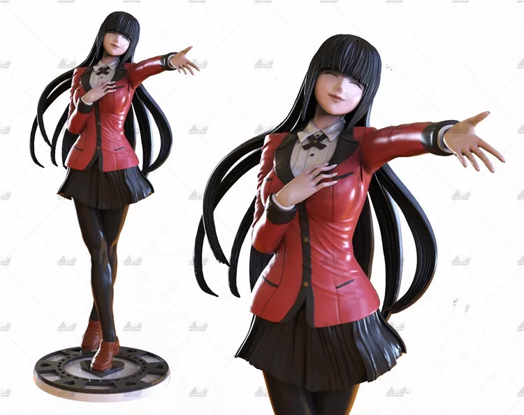 Silk Kakegurui Anime Figure, Yumeko Jabami Figures