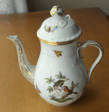 Herend Hungary Rothschild Bird small coffeepo...