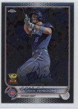2022 Topps Chrome Chrome Veteran Auto Patrick Wisdom #CVA-PW Auto 0wq4