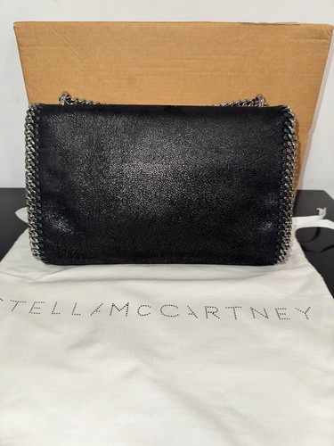 Stella McCartney FALABELLA Small Shoulder Bag Black. Item# 455128 W9132 1000 NEW - Picture 7 of 13