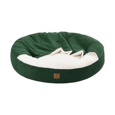 Charlie's Pet Cushioned Hooded Nest (Eden Green) - Large