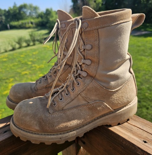 Bates E33500A Desert Tan Military Combat Boot Gore-Tex Size 8 Wide - Picture 3 of 8