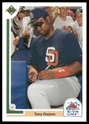 Tony Gwynn 1991 Upper Deck Final Edition #97F San Diego Padres