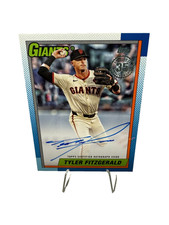 Tyler Fitzgerald 2025 Topps Series 2 35th Anniversary Auto #90B2-TF Giants