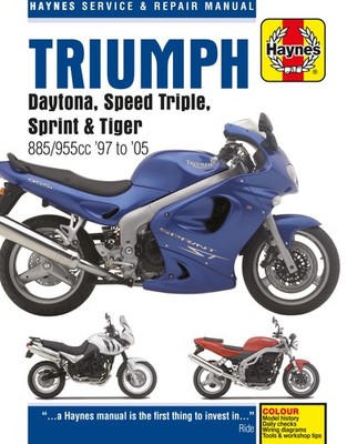 Haynes Workshop Manual For Triumph Sprint ST (955cc) (SSSA) 2000