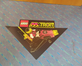 LEGO Display Sign Hanging M:Tron 6833 6811 Vintage Retro Store Banner 6989 Mtron