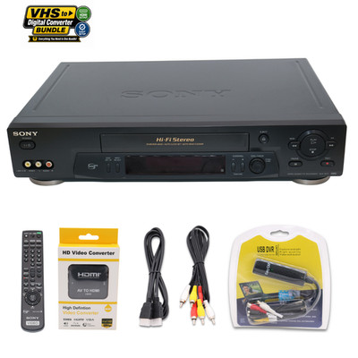 Sony SLV-N71 VCR VHS to Digital USB Capture - AV to HDMI Adapter
