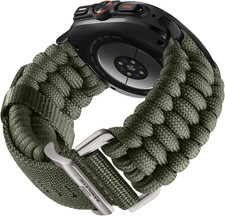 Bandletic Rugged Paracord Compatible with Samsung Galaxy Ultra Watch 47mm Band 2