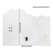Cute Magnetic Whiteboard Sticker For Office Home Memo Notice Planner Wipe Notice