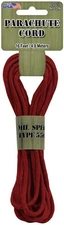 Pepperell PARA-1606 Parachute Cord 4mmx16'-Red (6Pk)