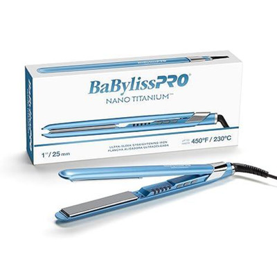 Nano Titanium Ultra-Sleek Hair Straightener, Flat Iron for All Hair Types
