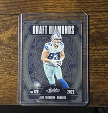 2025 Panini Absolute Draft Diamonds Jake Ferguson #DD-JFN Dallas Cowboys