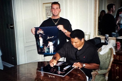 Muhammad Ali Signed 1996 Olympic Torch Ceremony 16x20 Photo /1996 - Beckett/COA - Picture 3 of 6