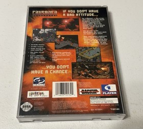 Sega Saturn Crusader: No Remorse Complete w/reg Card And Advert Tested