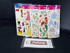 Disney Large Scrapbook Stickers Cinderella Ariel Tink Nemo Mickey Princess Micke