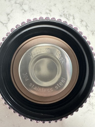 RUEHALF Diamond Thermos Water Bottle Cup Termal Mugs Drinking Coffee Stainless - Picture 8 of 10