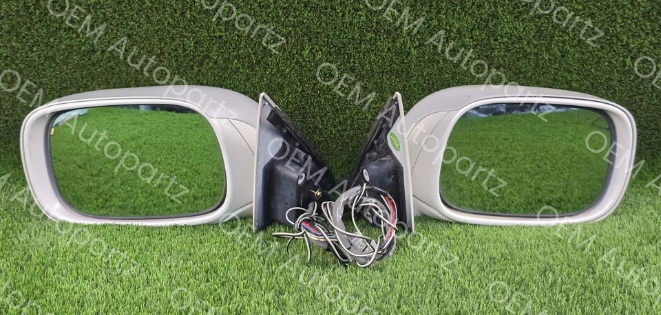 Пара боковых зеркал Lexus LS430 2001-2006 годов выпуска со светодиодными фарами оригинальные L & R jdm б/у - Изображение 3 из 4