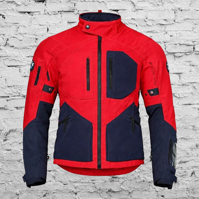 BMW Motorrad GS Rallye Adventure Motorcycle Jacket – Red Edition