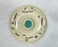 Curiosity Shoppe Target Roadside Diner Melaboo Serving Chip N Dip Platter RARE