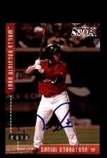 Signed Baseball Card Auto Daniel Robertson 2010 Grandstand Lake Elsinore Storm