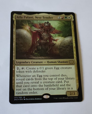 MtG Atla Palani, Nest Tender (2X2-177) Rare Foil English MINT
