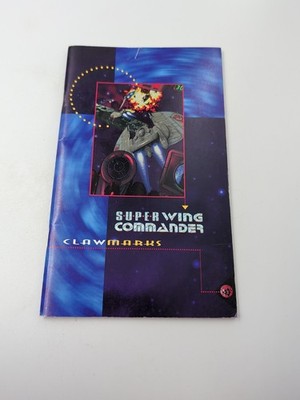 3DO Super Wing Commander MANUAL ONLY
