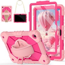 Rugged Case with 360 Rotating Stand for Samsung Galaxy Tab A11 Plus 11 Inch