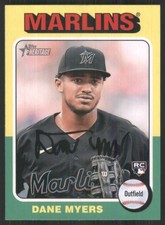 2024 Topps Heritage #412 Dane Myers RC Miami Marlins 573