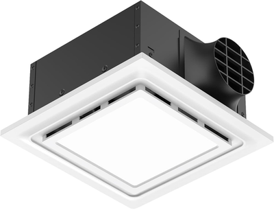 #ad Open Box 12quot; Bathroom Exhaust Fan w Light 160 CFM Ultra Quiet 1.0 Sone LED $89.99