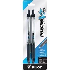 PILOT Precise V7 RT Refillable  Retractable Liquid Ink Rolling Ball Pens,...