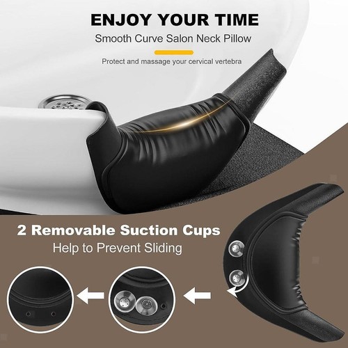 Neck Pillow Salon Supply Non Slip Hair Wash Mat Hair Washing Sink Basin Tool - Bild 7 von 7