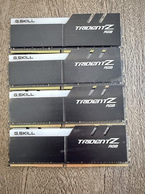 G.SKILL Trident Z RGB 64GB (4x16GB) DDR4-3200 CL16 Desktop RAM