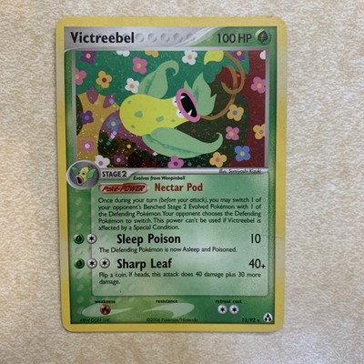 Pokémon TCG Victreebel EX Legend Maker Holo Card 13/92 Rare