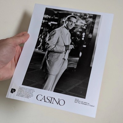 Martin Scorsese's CASINO (1995) Vintage Press Kit Photo ft. Robert De Niro 10x8''