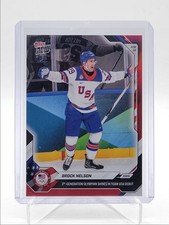 BROCK NELSON 2026-27 TOPPS NOW US OLYMPIC TEAM HOCKEY RED FOIL /5 Q6822