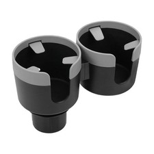 Car Double Cup Holder Extender 2-in-1 Car Cup Holder Adapter with Adjustable ...