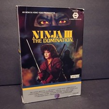 NINJA III: THE DOMINATION Cannon Betamax Tape Beta