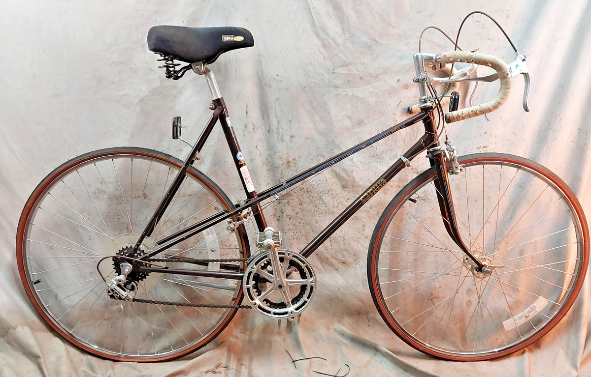 1978 Sanwa Mixte Road Bike Medium 57cm Lugged Steel Retro Made in