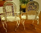 Boyd's Collection Style Small Wire/ Iron Garden Set- 5 1/4" Table & Two Chairs — photo 8
